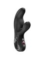 Fun Factory Miss Bi - Black Silicone Rabbit Vibrator 17 cm