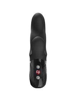 Fun Factory Miss Bi - Vibratore Rabbit in Silicone Nero 17 Cm