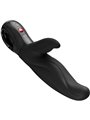 Fun Factory Lady Bi - Vibratore Rabbit in Silicone Nero 21,6 Cm