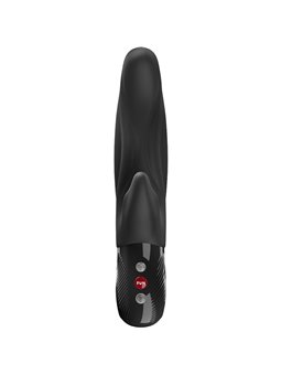 Fun Factory Lady Bi - Vibratore Rabbit in Silicone Nero 21,6 Cm