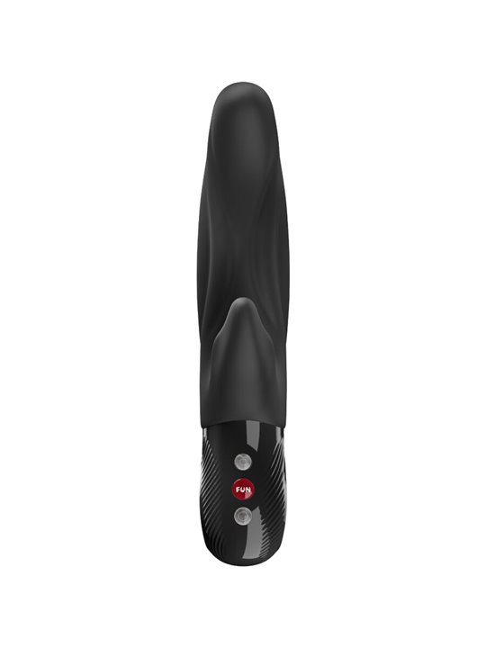 Fun Factory Lady Bi - Vibratore Rabbit in Silicone Nero 21,6 Cm