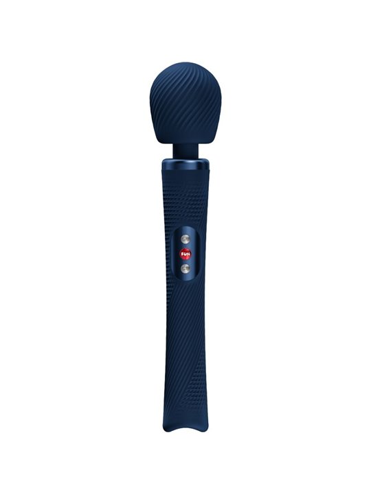 Fun Factory Vim - Silent Blue Silicone Wand Vibrator