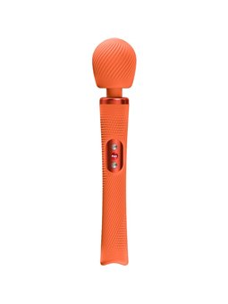 Fun Factory Vim - Orange Silicone Silent Wand Vibrator