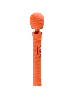 Fun Factory Vim - Vibratore a Bacchetta Silenzioso in Silicone Arancio