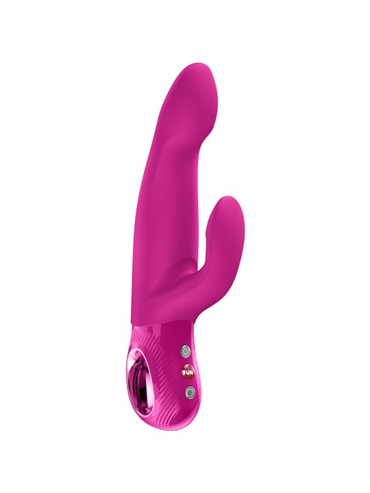 Fun Factory Bi Stronic Immerse - Vibratore Rabbit a Spinta Fucsia 22 Cm