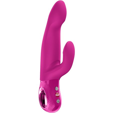 Fun Factory Bi Stronic Immerse - Fuchsia 22 cm Thrusting Rabbit Vibrator