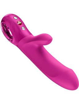 Fun Factory Bi Stronic Embrace - Vibratore Rabbit a Spinta Fucsia
