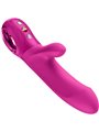 Fun Factory Bi Stronic Embrace - Vibratore Rabbit a Spinta Fucsia