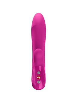 Fun Factory Bi Stronic Embrace - Vibratore Rabbit a Spinta Fucsia