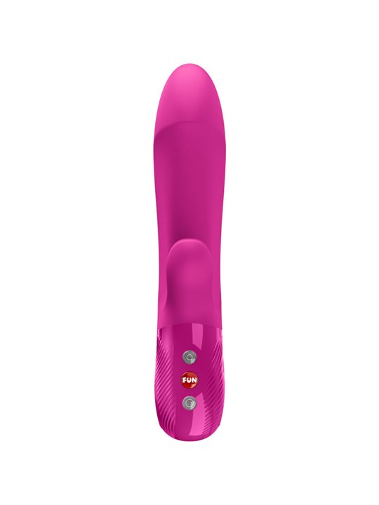 Fun Factory Bi Stronic Embrace - Vibratore Rabbit a Spinta Fucsia