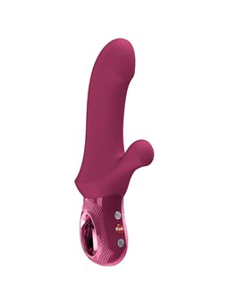 Fun Factory Bi Stronic Curve - Burgundy Thrusting Rabbit Vibrator