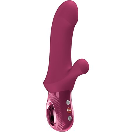 Fun Factory Bi Stronic Curve - Vibratore Rabbit a Spinta Bordeaux
