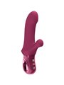 Fun Factory Bi Stronic Curve - Vibratore Rabbit a Spinta Bordeaux