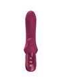 Fun Factory Bi Stronic Curve - Vibratore Rabbit a Spinta Bordeaux