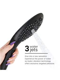 Womanizer Wave - Black Clitoral Stimulating Shower Head