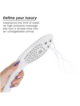 Womanizer Wave - White Clitoral Stimulating Shower Head