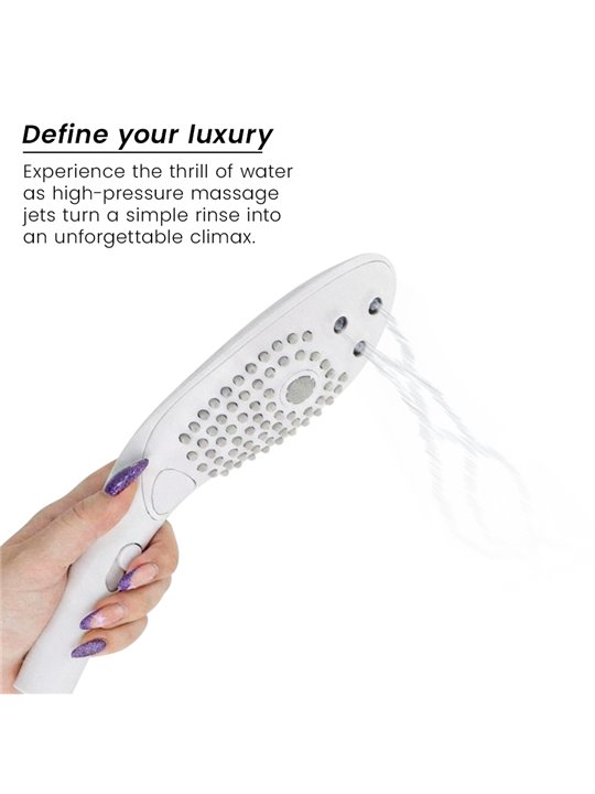 Womanizer Wave - Soffione Doccia Stimolante Clitorideo Bianco
