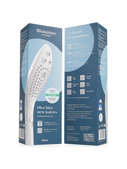 Womanizer Wave - White Clitoral Stimulating Shower Head