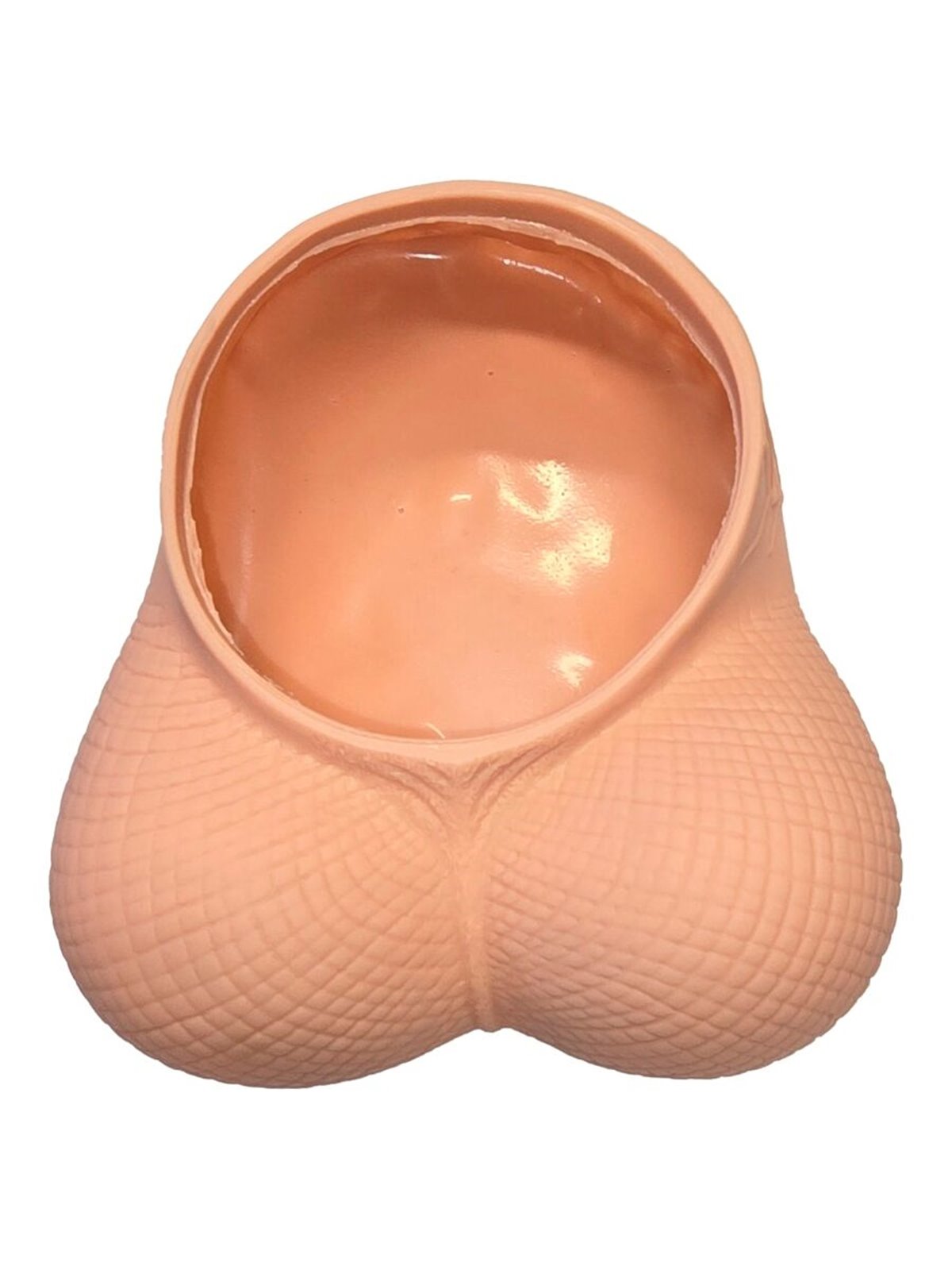 Diablo Picante - Vassoio Porta Oggetti a Forma di Testicoli Beige