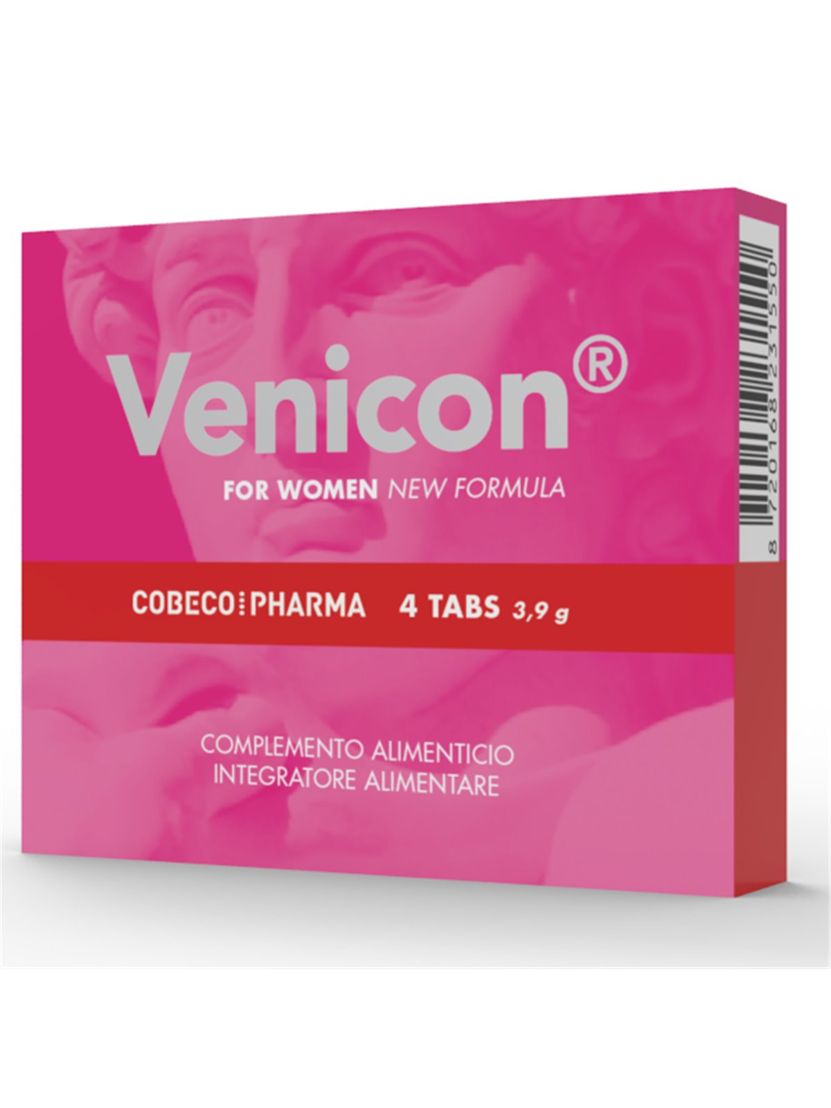Cobeco Venicon - Integratore per la Libido Femminile 4 Capsule