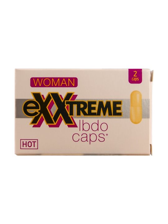 Hot Exxtreme Lbdo - Food Supplement for Female Libido 2 Capsules
