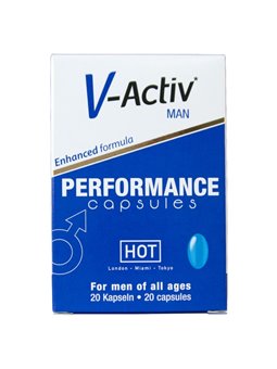 Hot V-Activ Performance - Male Virility Supplement 20 Capsules
