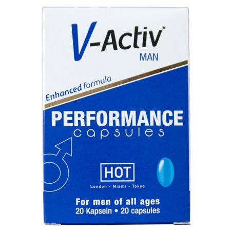 Hot V-Activ Performance - Integratore per la Virilità Maschile 20 Cp