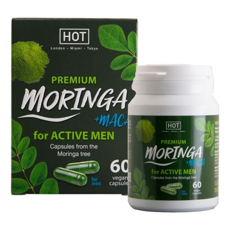 Hot Premium Moringa - Integratore per la Virilità Maschile 60 Cp