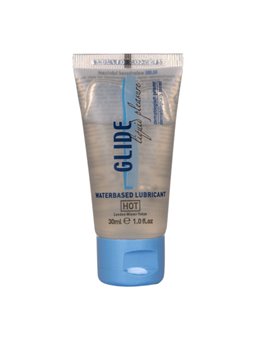 Hot Glide Liquid Pleasure - Water-Based Intimate Lubricant 30 ML