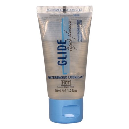 Hot Glide Liquid Pleasure - Water-Based Intimate Lubricant 30 ML