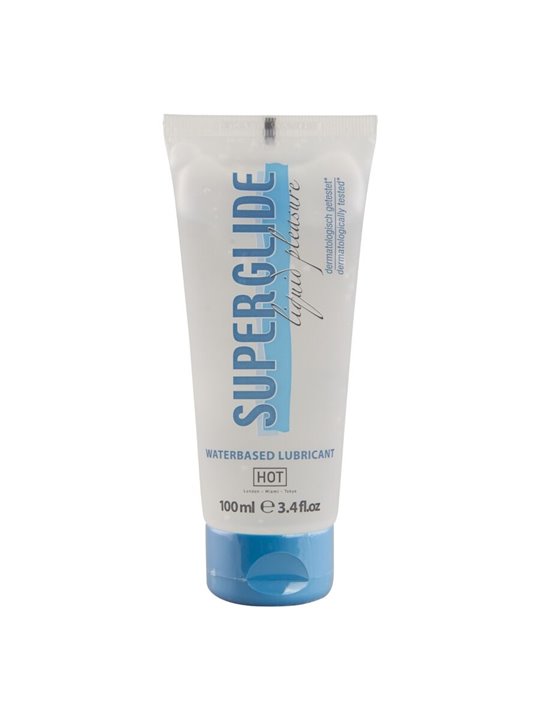 Hot SuperGlide Liquid Pleasure - Lubrificante a Base d'Acqua 100 ML