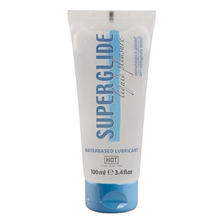 Hot SuperGlide Liquid Pleasure - Lubrificante a Base d'Acqua 100 ML