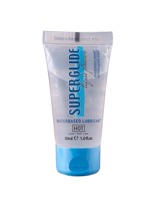 Hot SuperGlide Liquid Pleasure - Water-Based Lubricant 30 ML