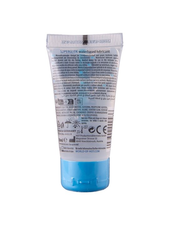Hot SuperGlide Liquid Pleasure - Water-Based Lubricant 30 ML