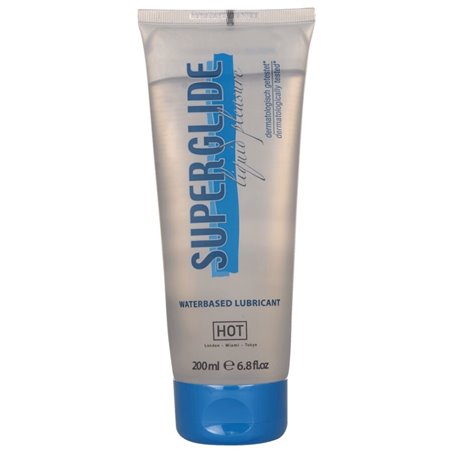 Hot SuperGlide Liquid Pleasure - Lubrificante a Base d'Acqua 200 ML