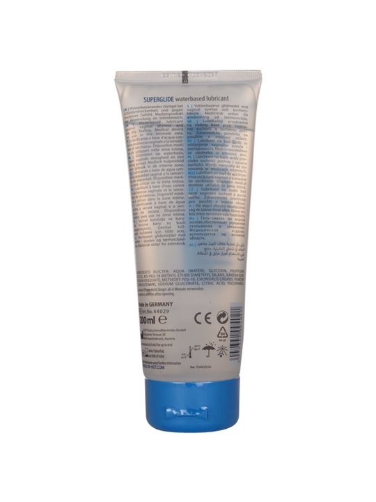 Hot SuperGlide Liquid Pleasure - Water-Based Lubricant 200 ML