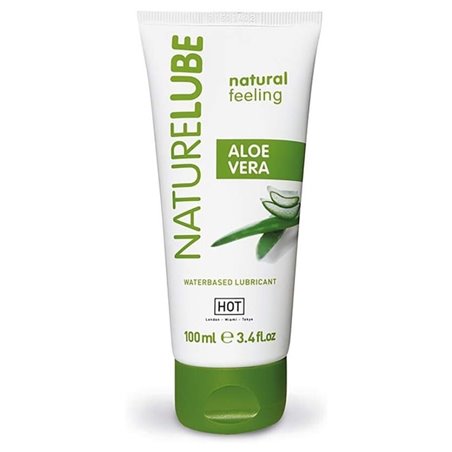 Hot NatureLube - Water-Based Lubricant with Aloe Vera 100 ML