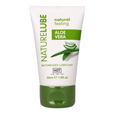 Hot NatureLube - Water-Based Lubricant with Aloe Vera 30 ML