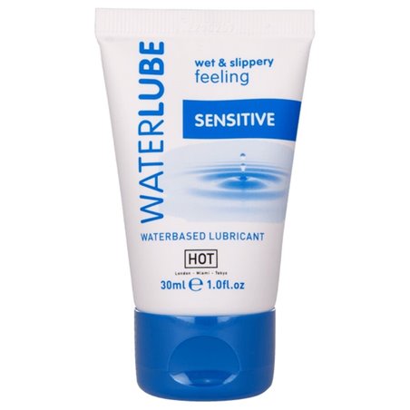 Hot Water Lube Sensitive - Lubrificante Intimo a Base d'Acqua 30 ML