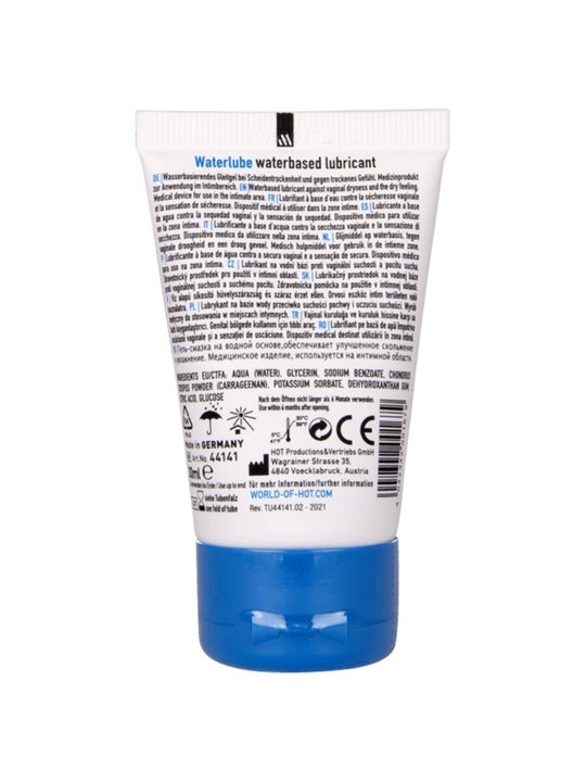 Hot Water Lube Sensitive - Lubrificante Intimo a Base d'Acqua 30 ML