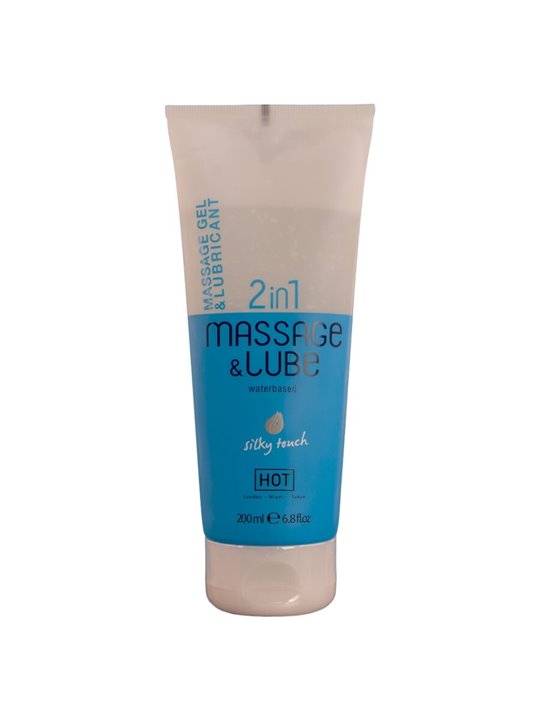 Hot Massage & Lube - Water-Based Lubricating and Massaging Gel 200 ML