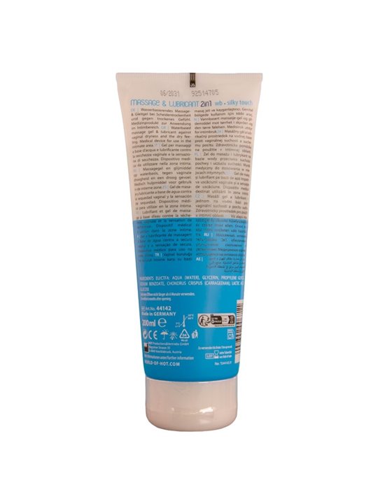 Hot Massage & Lube - Water-Based Lubricating and Massaging Gel 200 ML