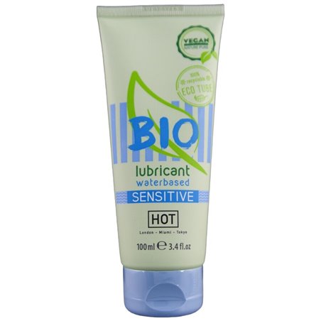 Hot Bio Sensitive - Water-Based Intimate Lubricant 100 ML