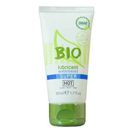 Hot Super - Water-Based Organic Intimate Lubricant 50 ML