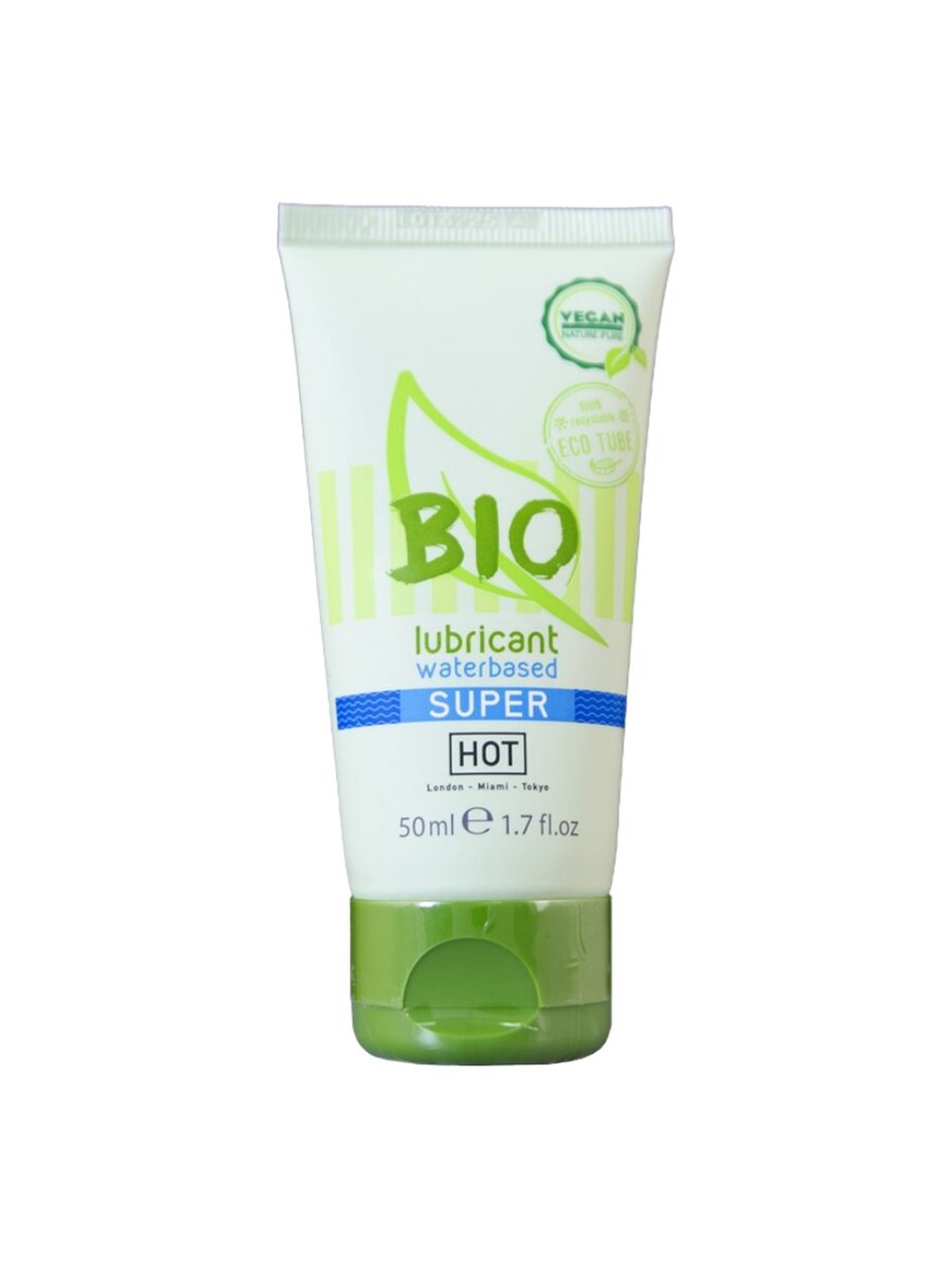 Hot Super - Water-Based Organic Intimate Lubricant 50 ML