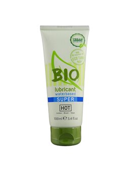 Hot Super - Water-Based Organic Intimate Lubricant 100 ML