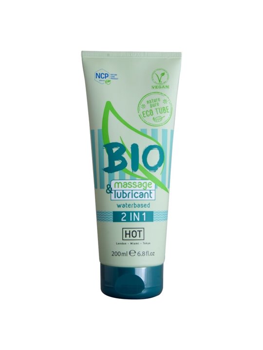 Hot Bio Massage & Lubricant - Water-Based Lubricant 200 ML