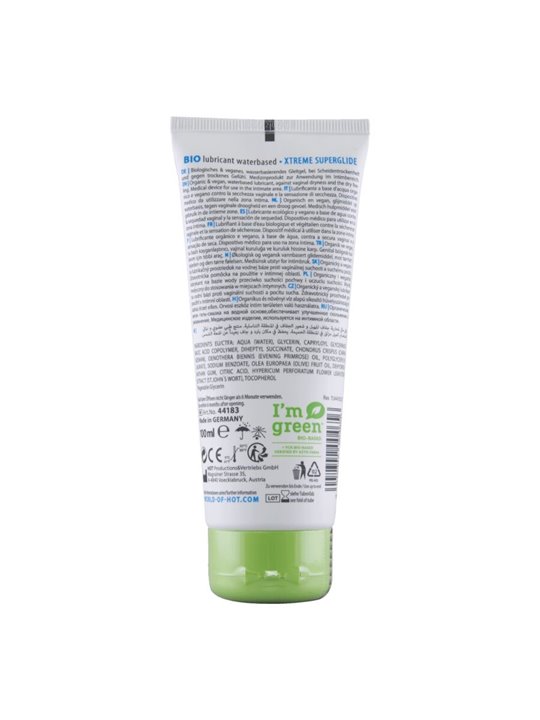 Hot SuperGlide Bio Xtreme - Lubrificante a Base d'Acqua 100 ML