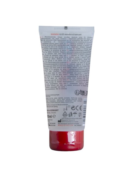 Hot Glide Liquid Pleasure Warming - Water-Based Lubricant 100 ML