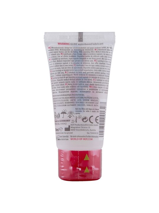 Hot Glide Liquid Pleasure Warming - Lubrificante a Base d'Acqua 30 ML